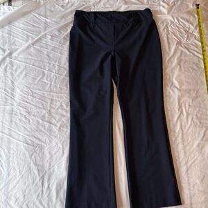 Rekucci Navy Bootcut Dress Pants Tummy Control Size 16 EUC